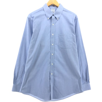 古着 ブルックスブラザーズ Brooks Brothers 1818 REGENT 長袖 ボタンダウンシャツ メンズL相当/eaa565361