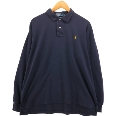 古着 ラルフローレン Ralph Lauren POLO by Ralph Lauren 長袖 ポロシャツ メンズL相当/eaa551397