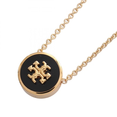 トリーバーチ Tory Burch KIRA キラ エナメル ペンダント ネックレス ジュエリー GP(ゴールドメッキ) レディース ゴールド系 / ブラック系 90549720 【新品】
