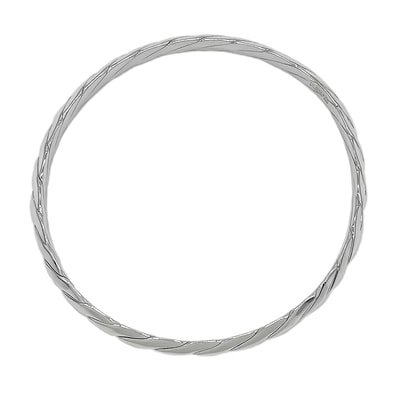 TIFFANY&Co. ティファニー ナイフエッジ ツイスト バングル
ブレスレット SV925 20cm シルバー 新品仕上済 レディース
【中古】