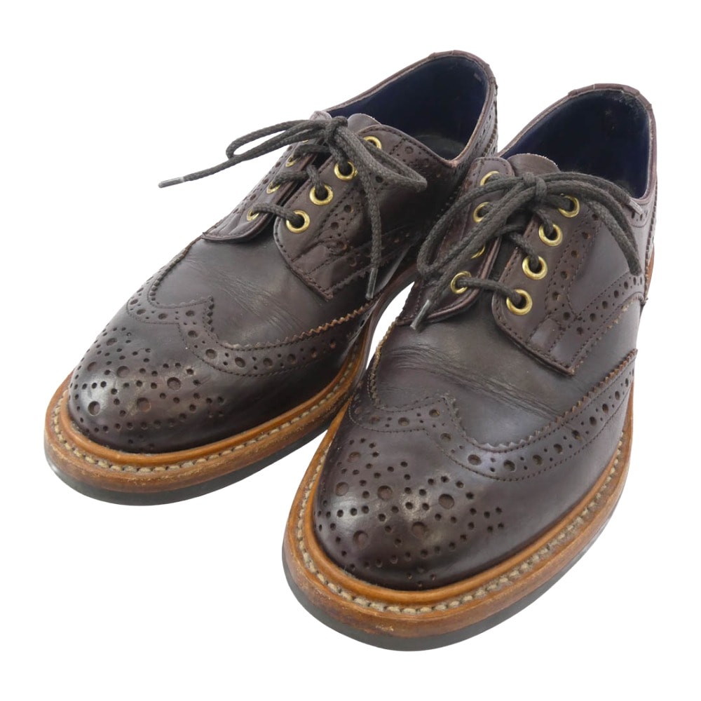 Tricker's トリッカーズ その他靴 BOURTON バートン ウィングチップ シューズ ブラウン系【中古】