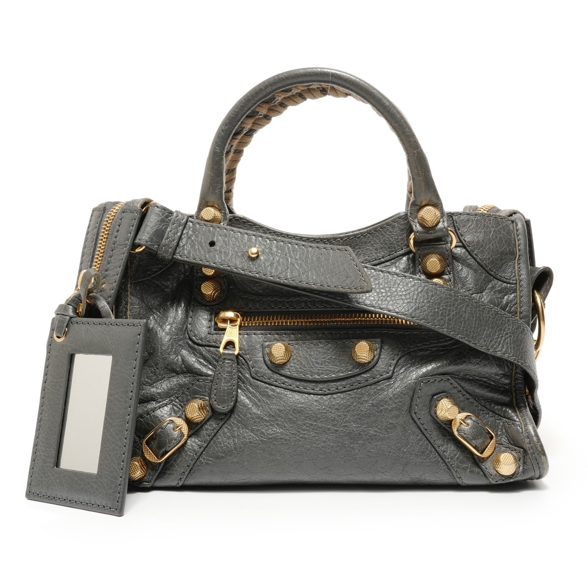 バレンシアガ BALENCIAGA ジャイアント ミニ シティ 2way ハンドバッグ【中古】