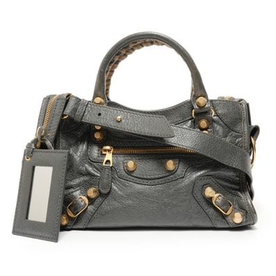 バレンシアガ BALENCIAGA ジャイアント ミニ シティ 2way ハンドバッグ【中古】