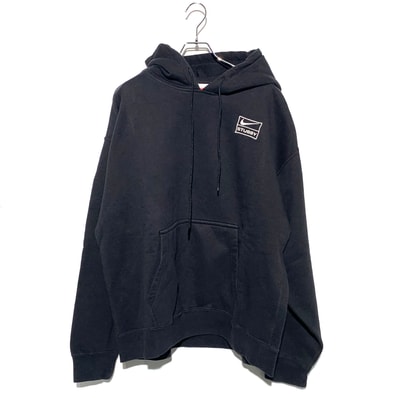 Stussy × Nike NRG Washed Hoodie (US Size) "Black" DN4028-010