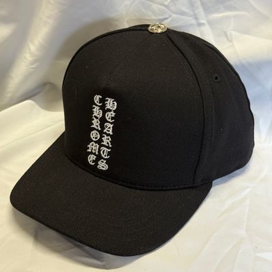 Chrome Hearts Baseball Cap CH Logo "Black/White"