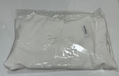 Supreme Box Logo Hooded Sweatshirt "White" (23FW)