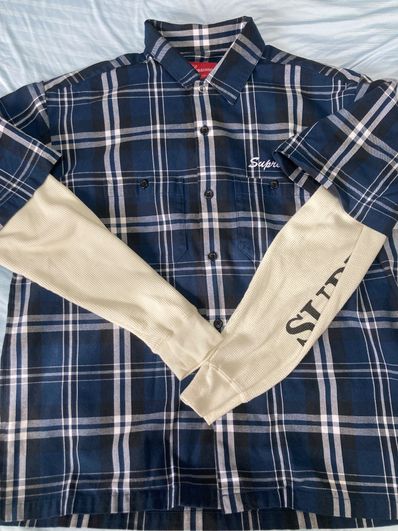 Supreme Thermal Work Shirt "Plaid"