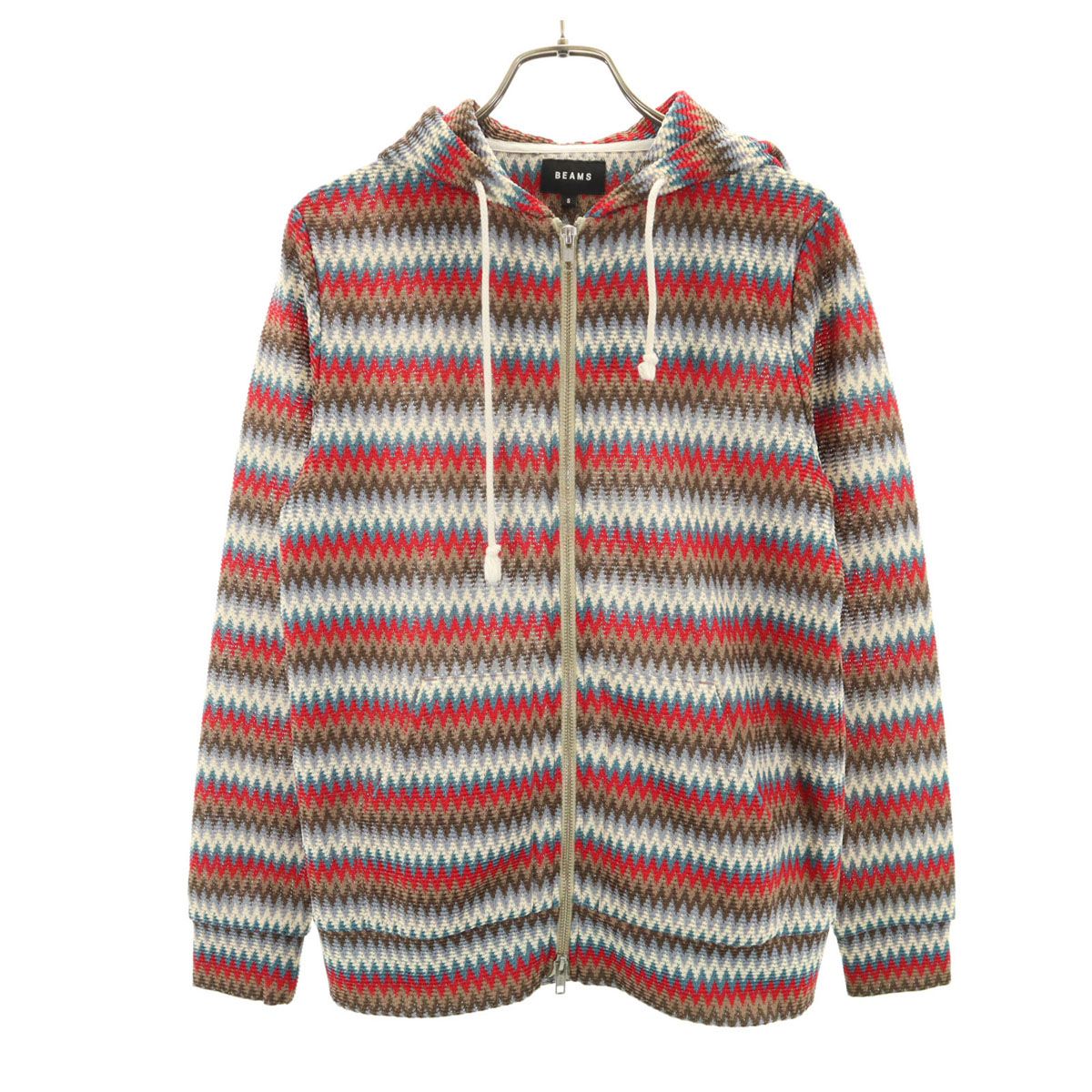 BEAMS ビームス 長袖 ジップパーカー