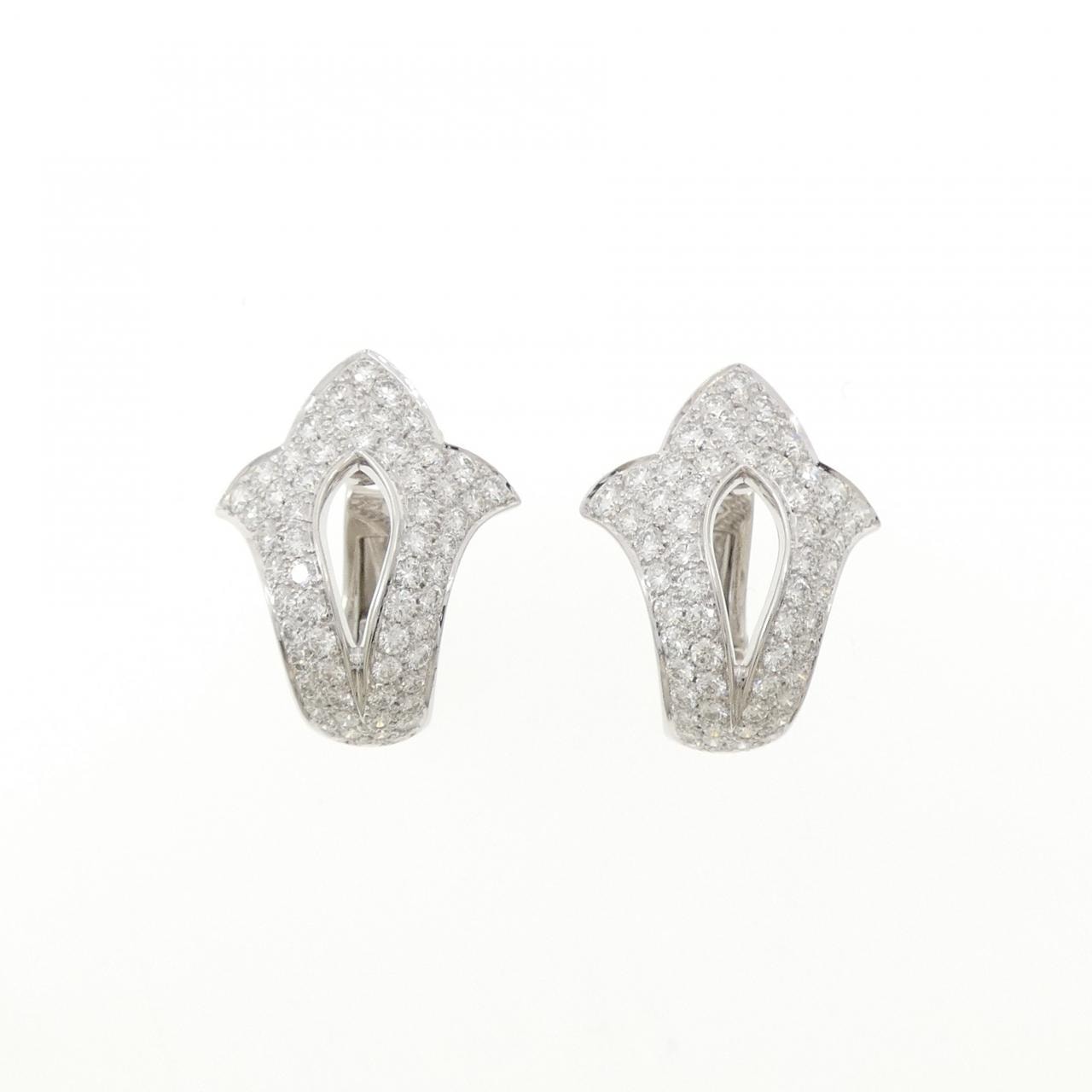 カルティエ ダイヤモンド ピアス