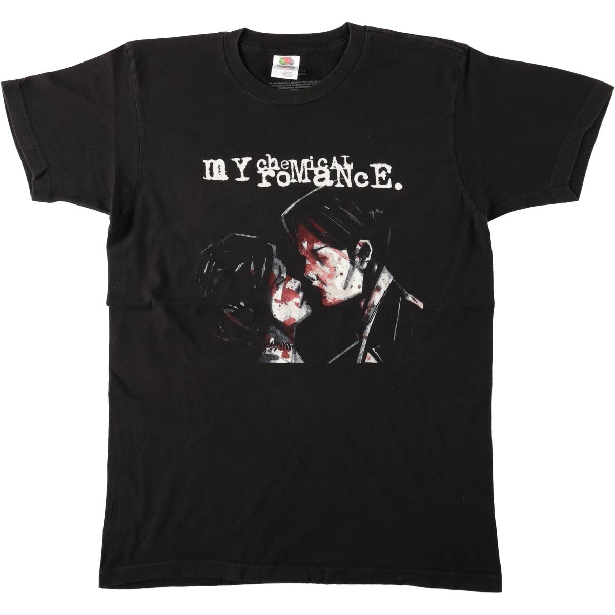 古着 フルーツオブザルーム FRUIT OF THE LOOM MY CHEMICAL ROMANCE マイケミカルロマンス バンドTシャツ バンT メンズL相当/eaa660412
