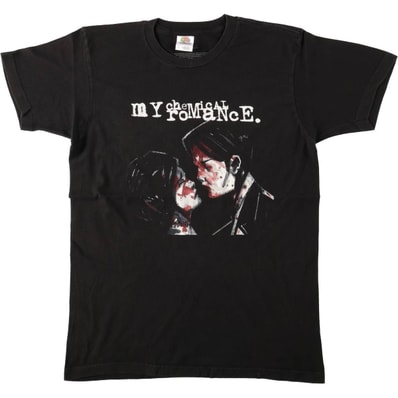 古着 フルーツオブザルーム FRUIT OF THE LOOM MY CHEMICAL ROMANCE マイケミカルロマンス バンドTシャツ バンT メンズL相当/eaa660412