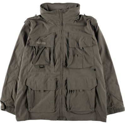 古着 90年代 コロンビア Columbia PACKABLE パッカブル 2WAY ナイロンジャケット メンズXL相当 ヴィンテージ/eaa582504