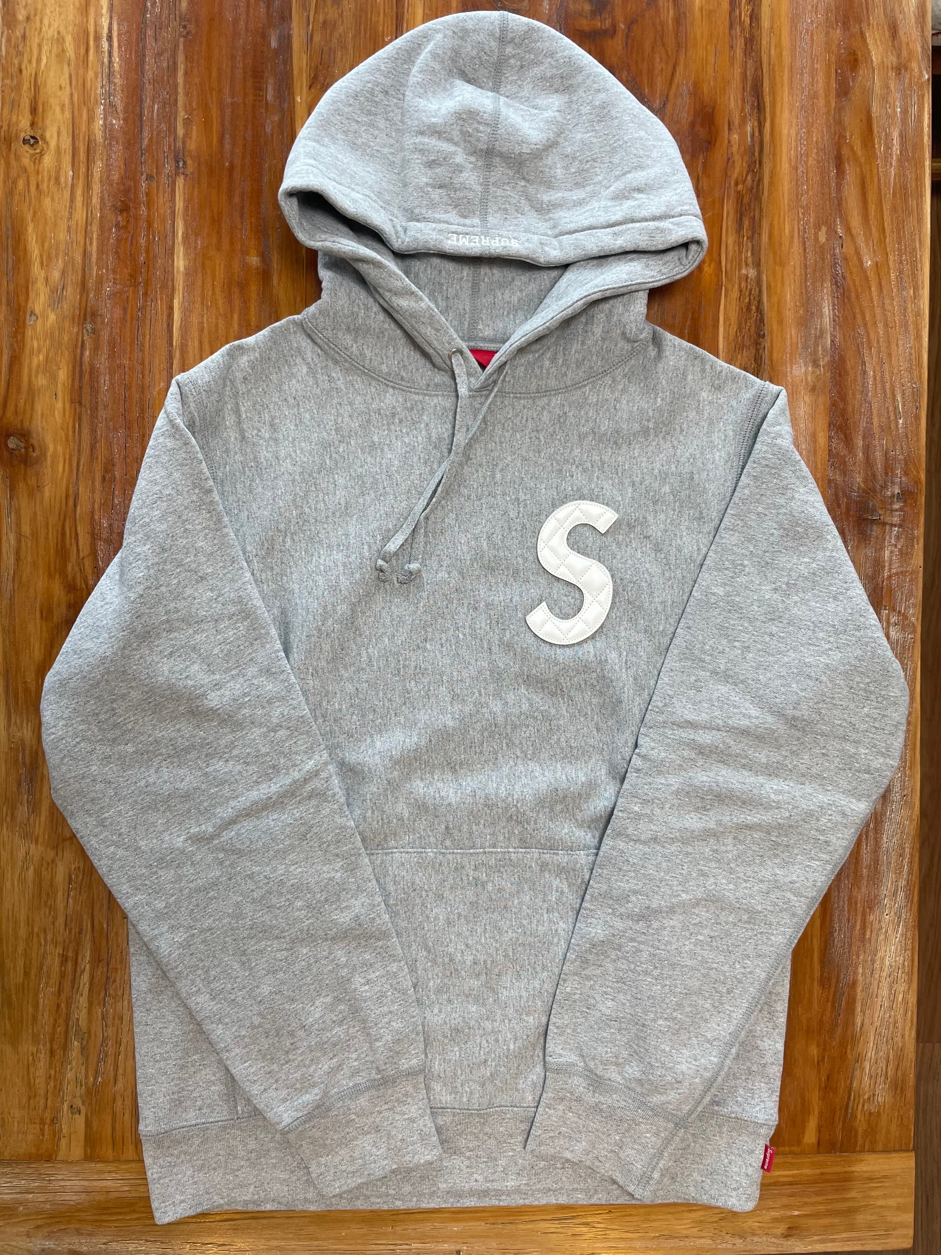 Supreme S Logo Hooded Sweatshirt "Grey" (20SS)