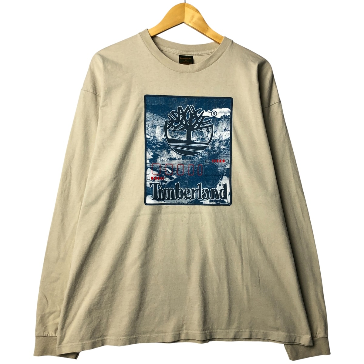 古着 90~00年代 ティンバーランド Timberland ロングTシャツ ロンT USA製 メンズXL相当/eaa596477