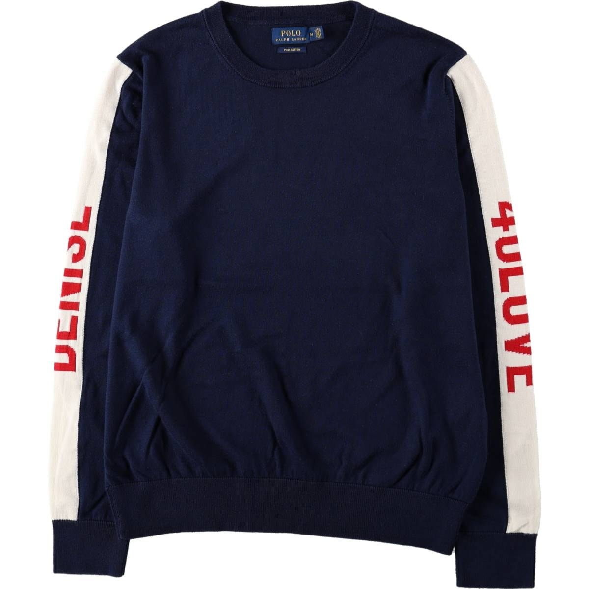 古着 ラルフローレン Ralph Lauren POLO RALPH LAUREN コットンニットセーター レディースM相当/eaa672617