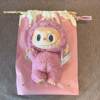 POP MART THE MONSTERS (LABUBU) Exciting Macaron Plush Series LYCHEE BERRY