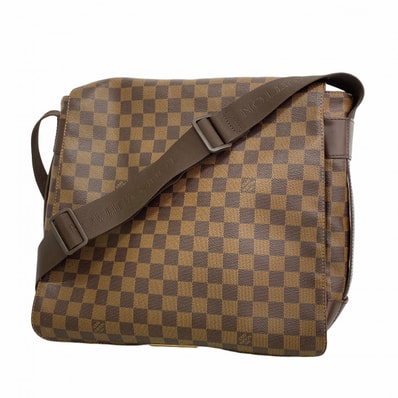 【6dd4881】ルイヴィトン ショルダーバッグ ダミエ バスティーユ N45258 エベヌ【中古】レディース