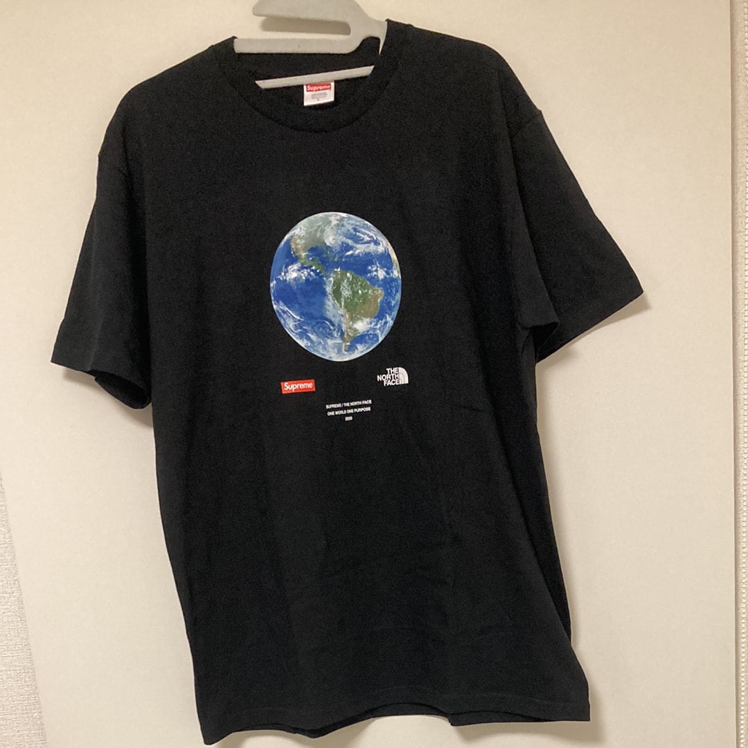 Supreme x The North Face One World Tee "Black"