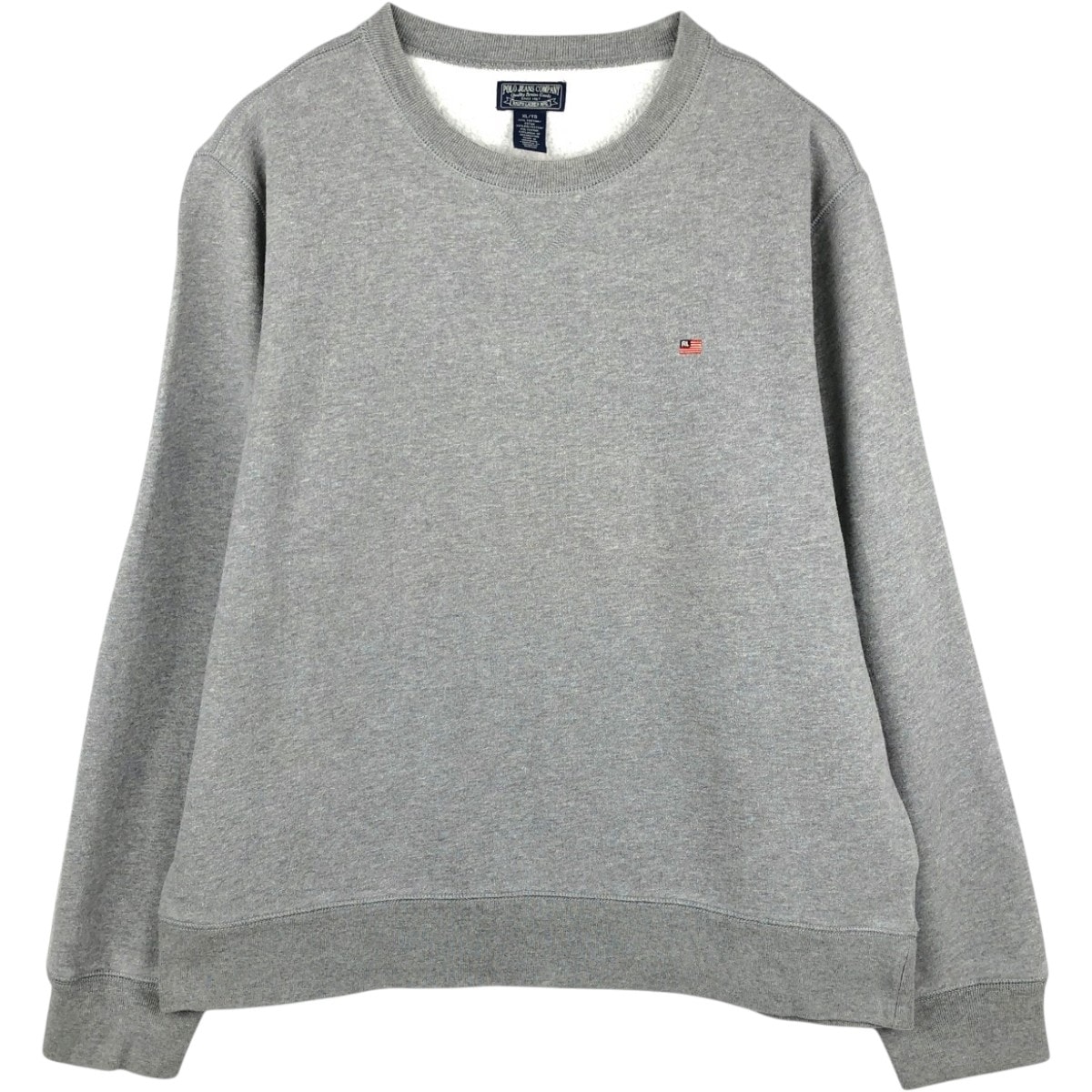 古着 00年代 ラルフローレン Ralph Lauren POLO JEANS COMPANY ワンポイントロゴスウェットシャツ トレーナー メンズXL相当/eaa681592