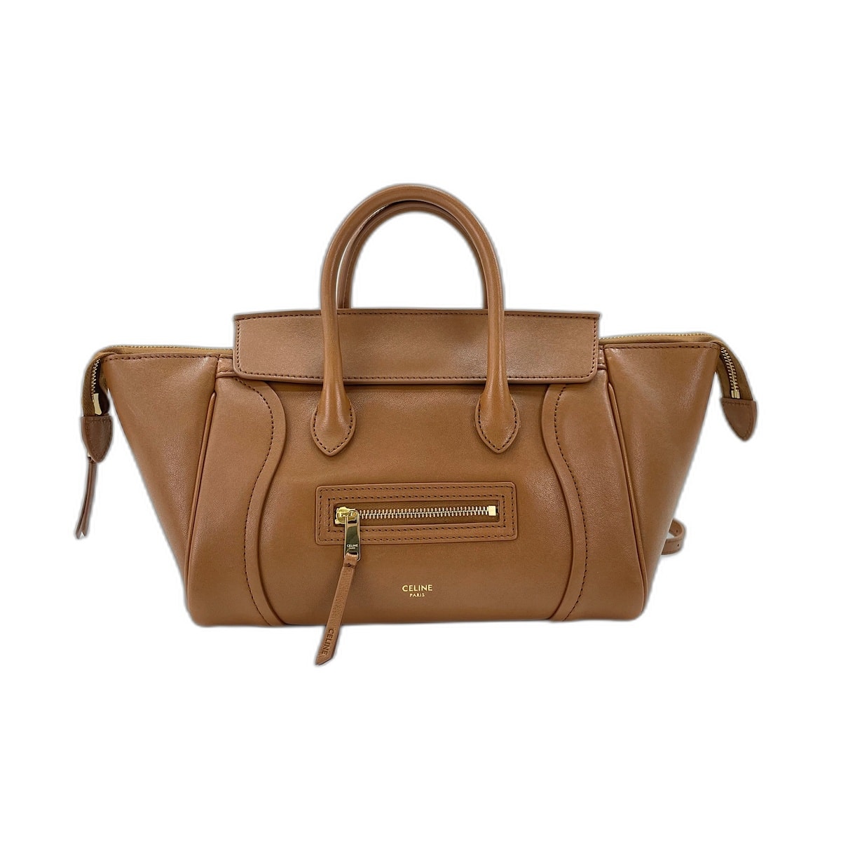 セリーヌ CELINE リトルラゲージ ハンドバッグ【中古】