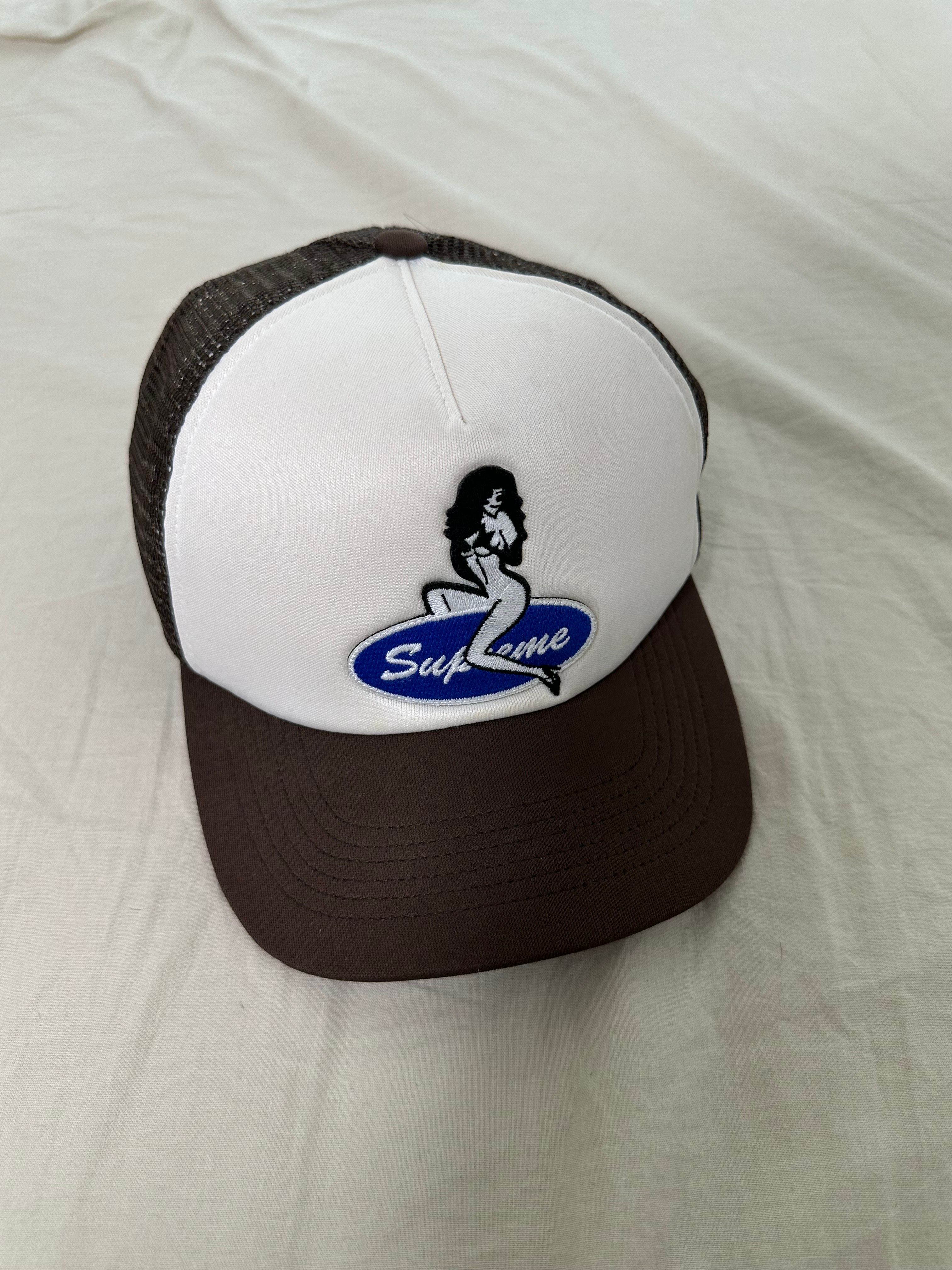 Supreme Pin Up Mesh Back 5-Panel "Brown"