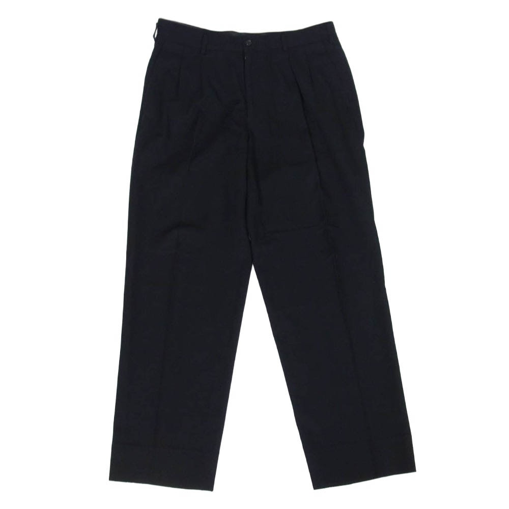COMME des GARCONS HOMME コムデギャルソンオム HP-10038X 田中オム ジップフライ スラックス パンツ ブラック系 X【中古】