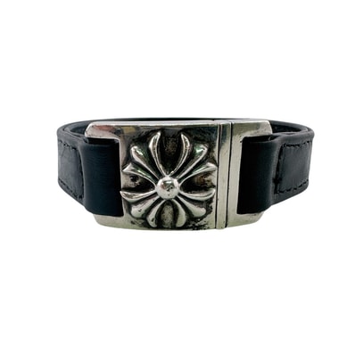 Chrome Hearts Harness Clasp Bracelet "Black"
