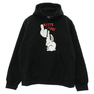 Supreme シュプリーム パーカー 23SS SP1C4801 × UNDERCOVER アンダーカバー Anti You Hooded Sweatshirt アンティ ユー フーディー スウェットシャツ プルオーバーパーカー L【極上美品】【中古】