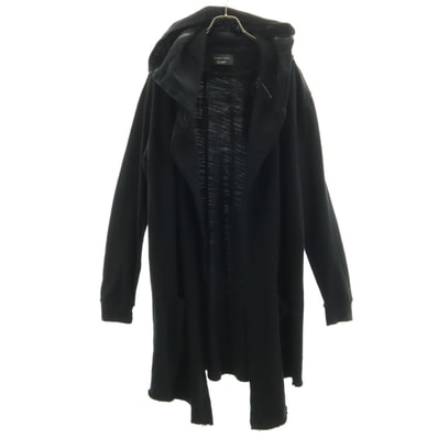 ZARA MAN ザラマン スウェット コート M ブラック フーデット