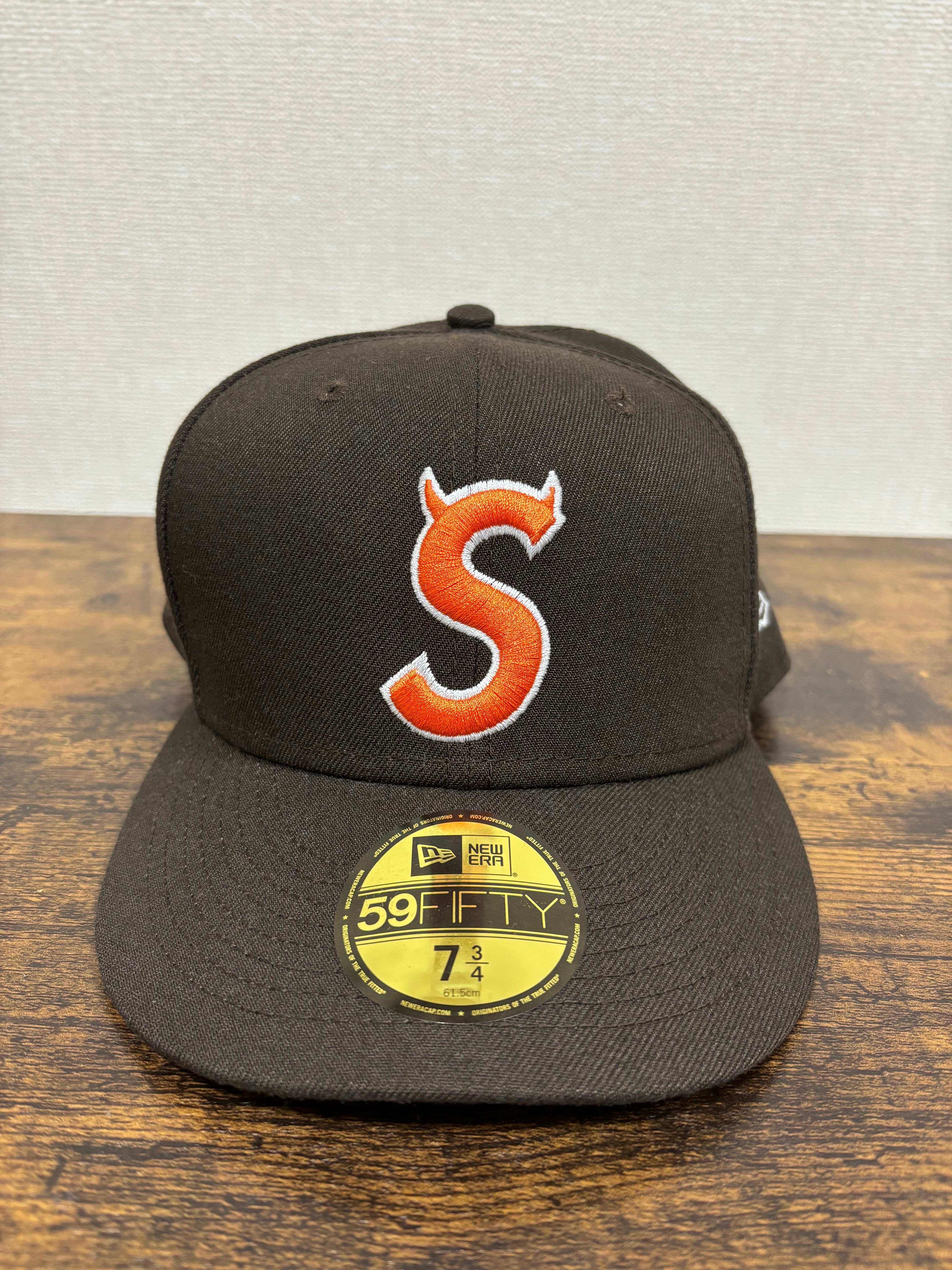 Supreme S Logo New Era "Brown" (22FW)