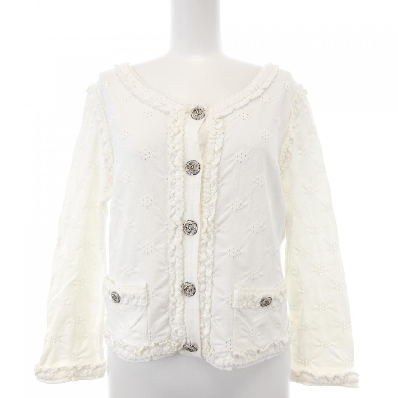 シャネル CHANEL P40395K02942 カーディガン