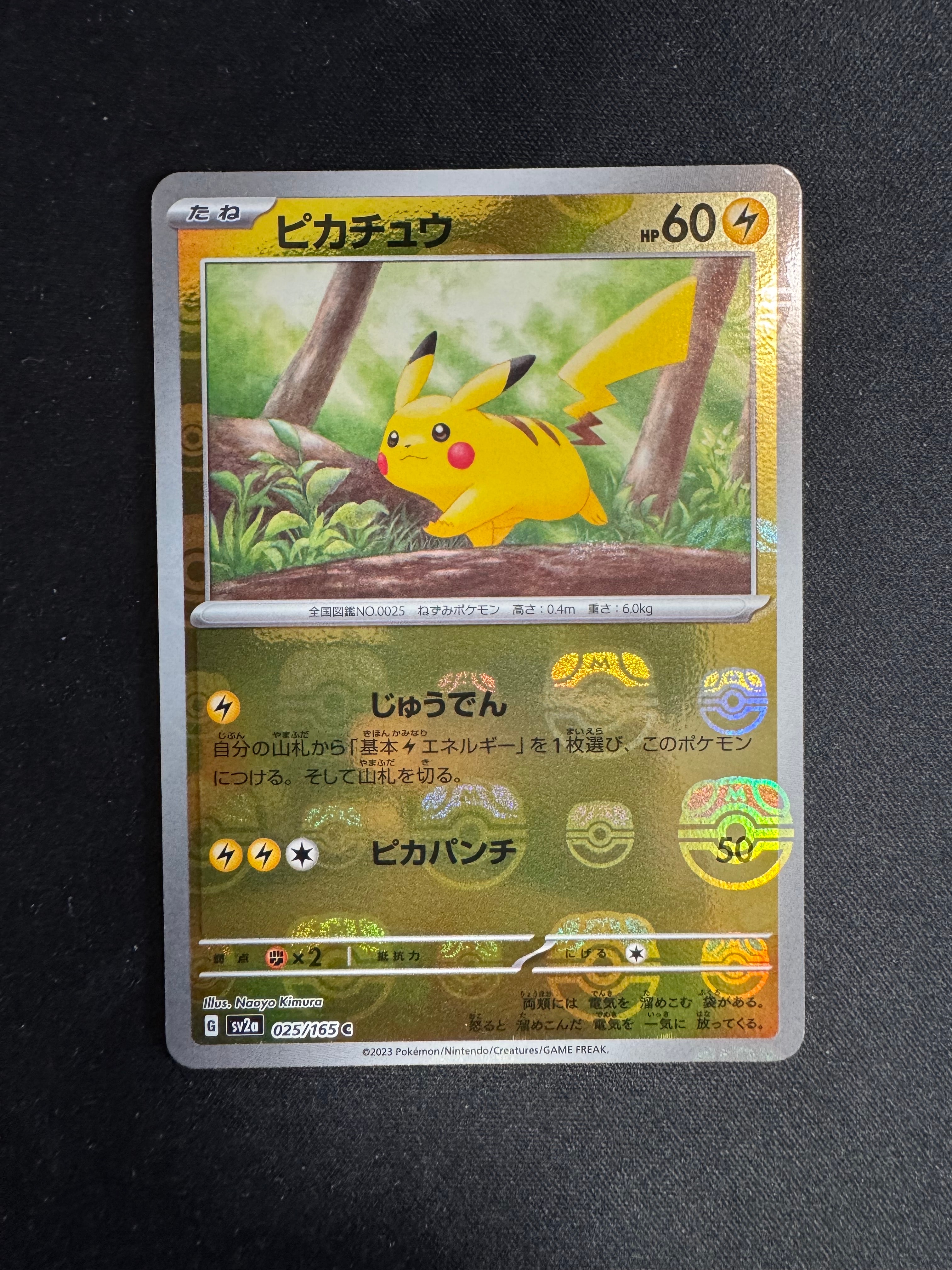 PSA10】ピカチュウ C: マスターボールミラー (マスボピカチュウ) [SV2a