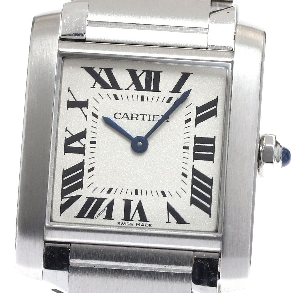 カルティエ タンクフランセーズ MM WSTA0005 ボーイズ 【中古】