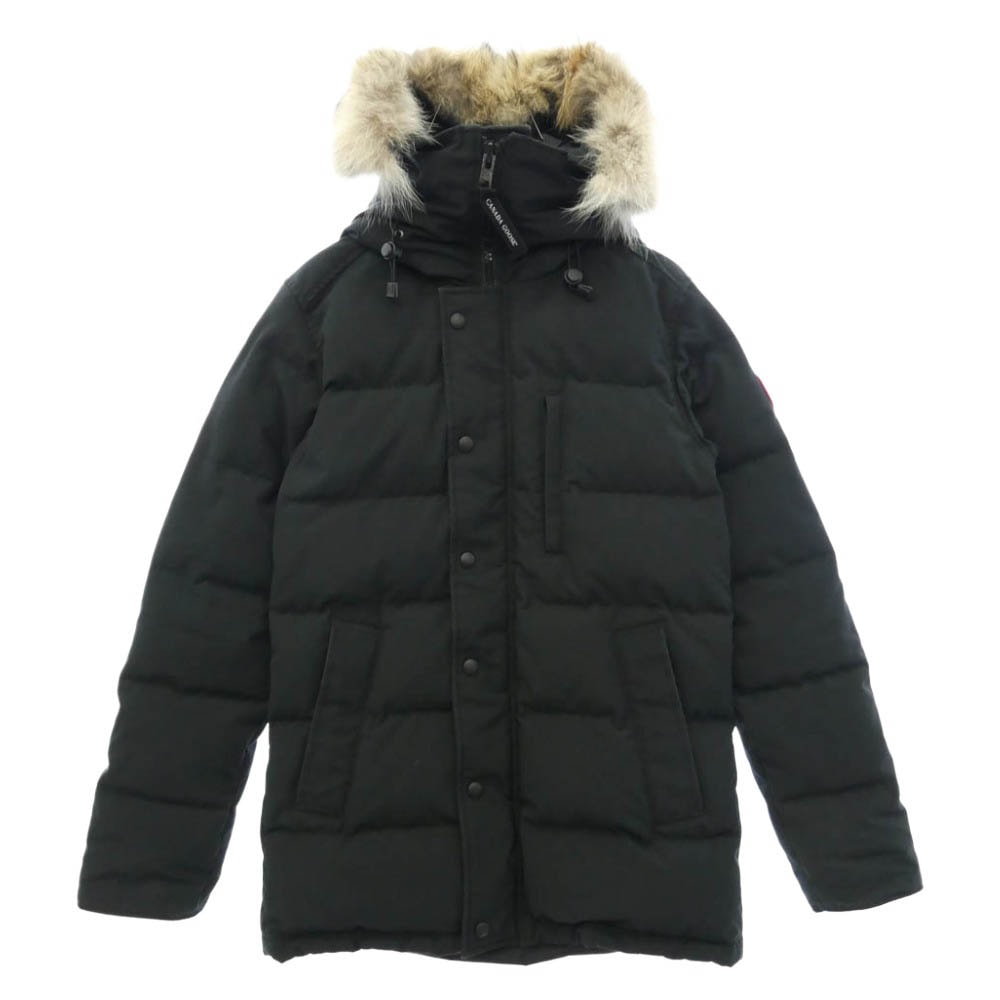 CANADA GOOSE カナダグース 3805MA CARSON PARKA FF カーソン パーカ フュージョンフィット ダウン ジャケット ブラック系 S【中古】