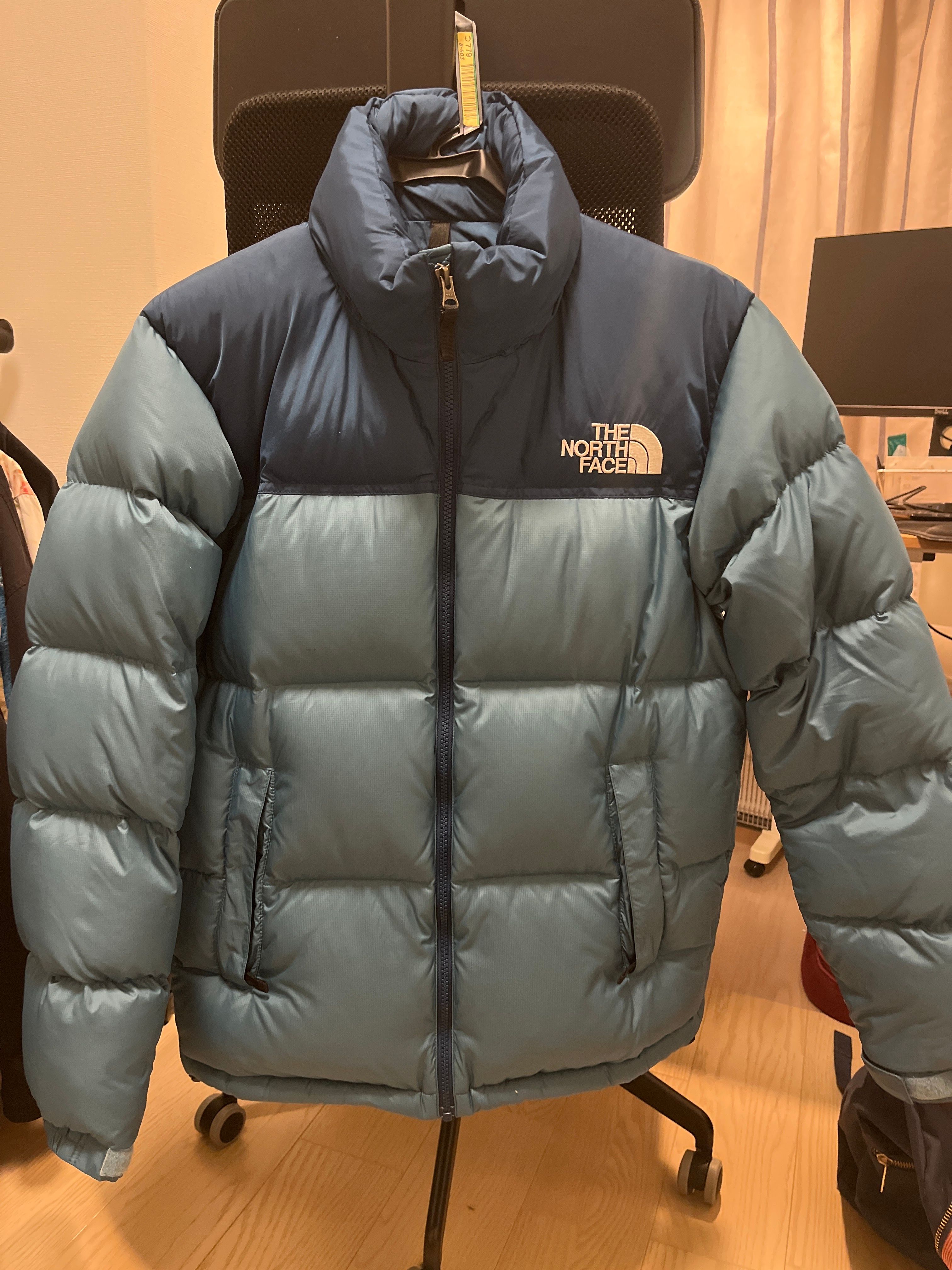 The North Face Nuptse Jacket 2021 "Montrey Blue x Storm Blue"