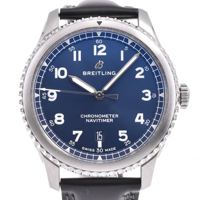 ブライトリング BREITLING A17314 ナビタイマー8 デイト 自動巻き メンズ 良品 箱・保証書付き R#146530
