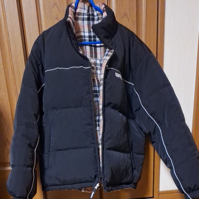 Supreme Reversible Puffer Jacket "Black"