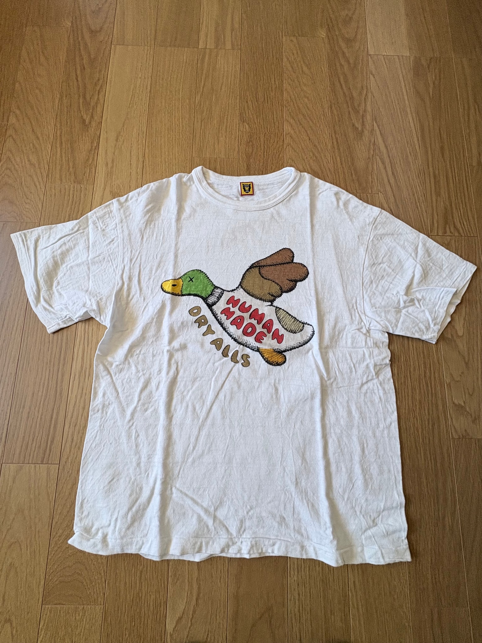 HUMAN MADE x KAWS T-Shirt #2 "White"