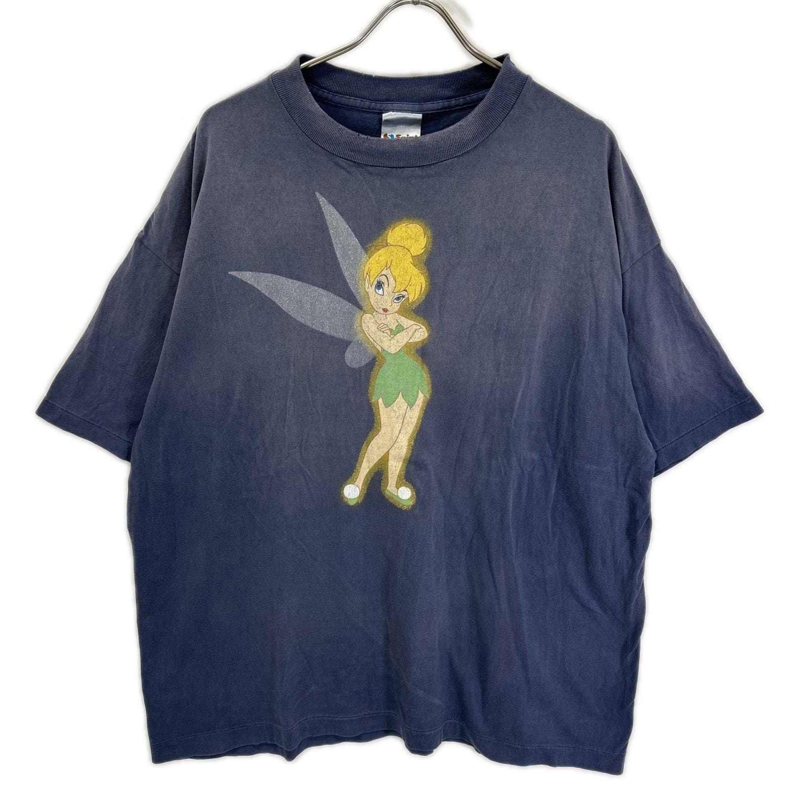 セントマイケル ×ディズニー 26SS SM-MK8-0000-C79 ティンカーベルTシャツ XXL