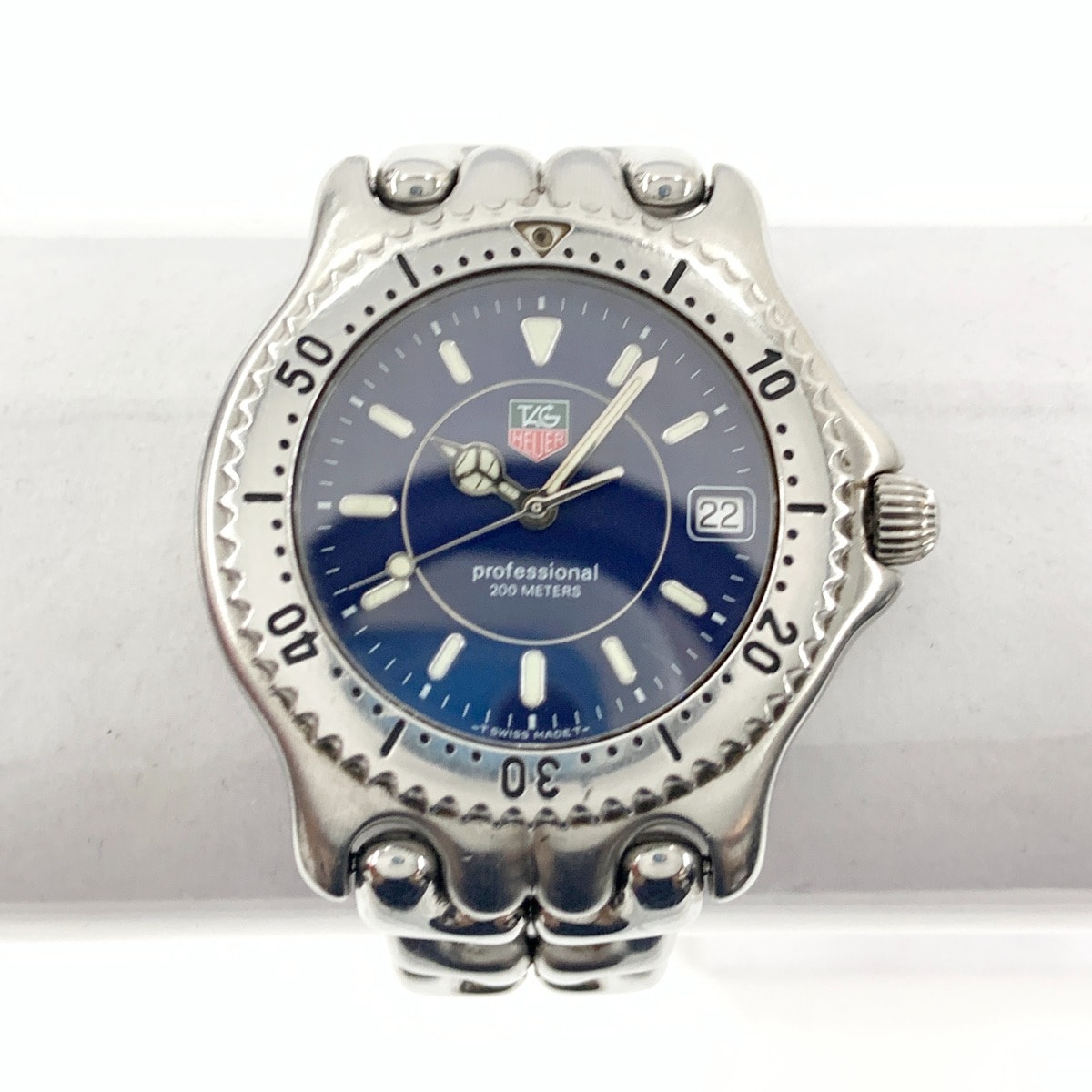 〇〇TAG HEUER タグホイヤー プロフェッショナル 200 クォーツ 腕時計 WG111A シルバー