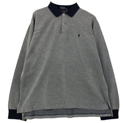 古着 ラルフローレン Ralph Lauren POLO by Ralph Lauren 長袖 ポロシャツ メンズXL相当/eaa607823