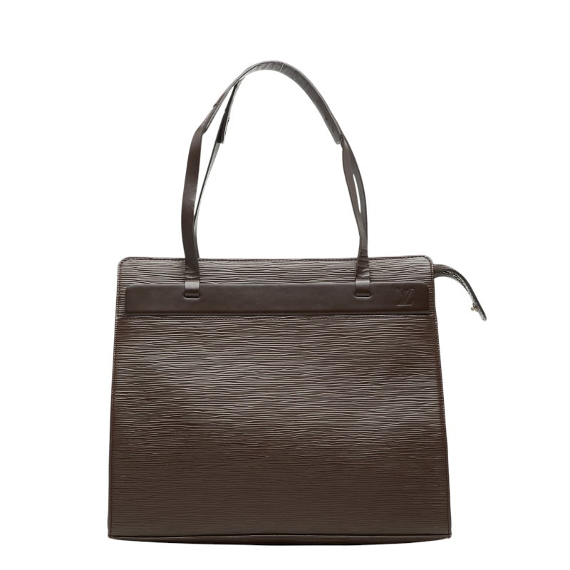 ルイ ヴィトン エピ クロワゼット ハンドバッグ M5249D モカ ブラウン レザー レディース LOUIS VUITTON 【中古】