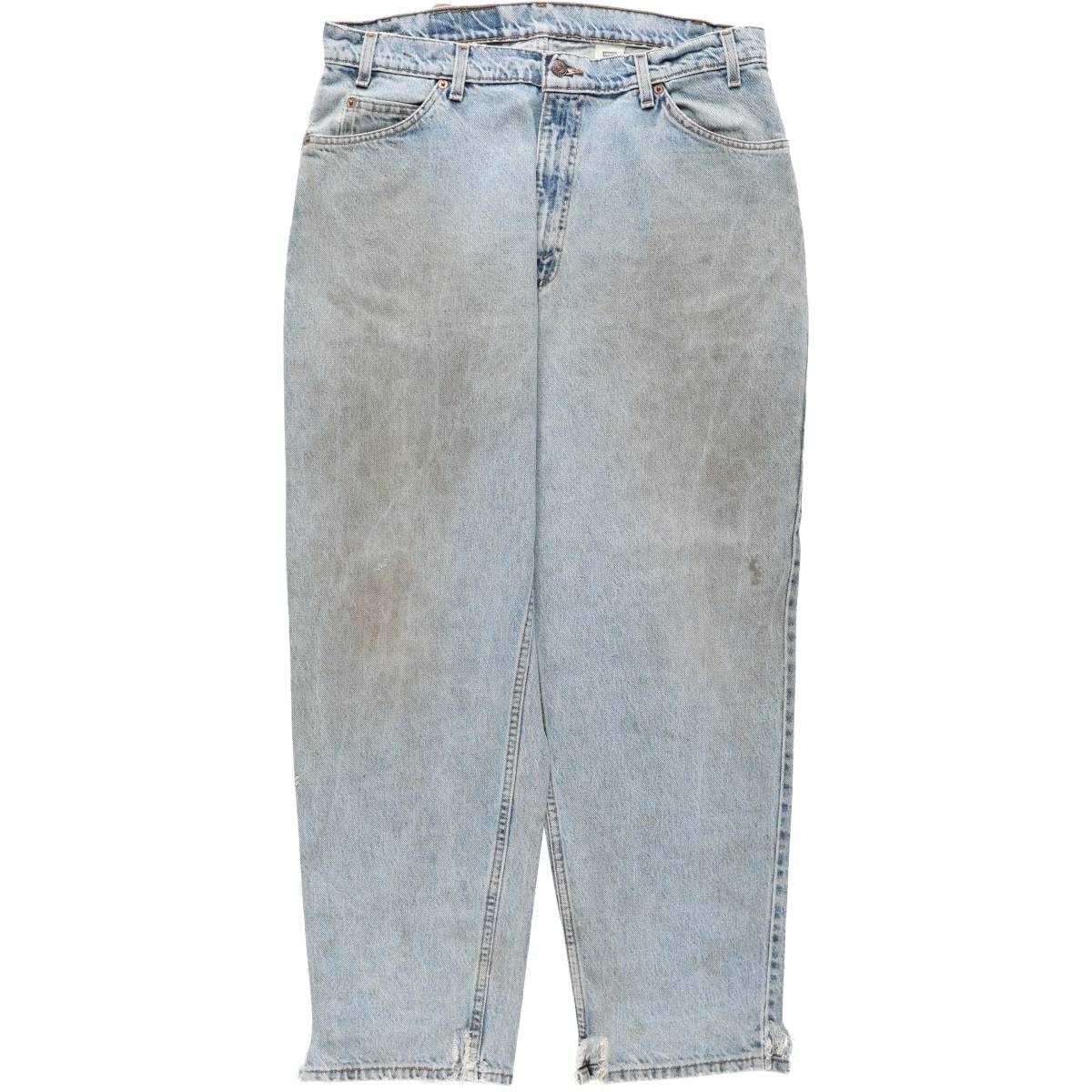 古着 90年代 リーバイス Levi's 42550-0214 LOOSE FIT TARERED LEG テーパードデニムパンツ USA製 メンズw36相当 オレンジタブ ヴィンテージ/eaa686225