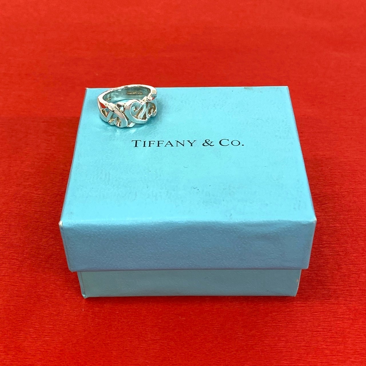 TIFFANY&Co. ティファニー ラビングハート リング シルバー925 リング・指輪 11号 シルバー
 36503