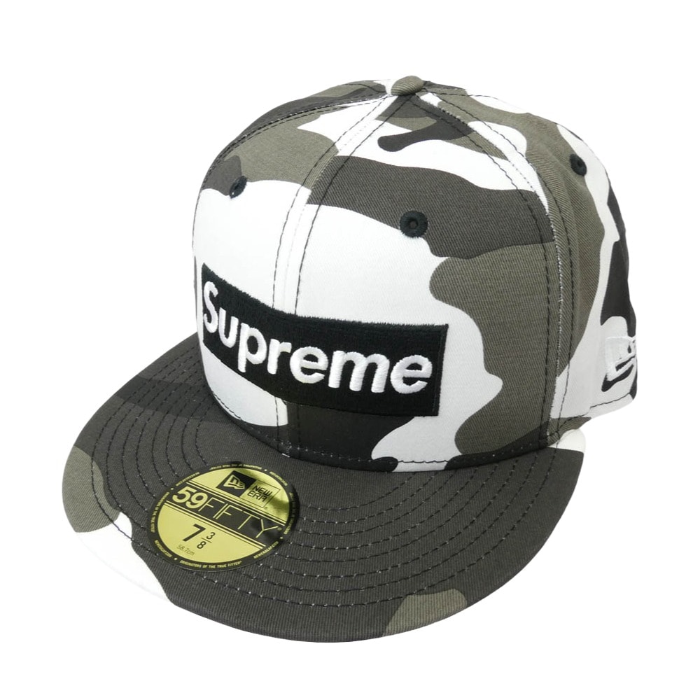 Supreme シュプリーム 帽子 25AW MLB x New Era Teams Box Logo New York Yankees Snow Camo キャップ 帽子 カモフラージュ系 58.7cm【新古品】【未使用】【中古】