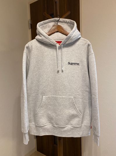 Supreme Worldwide Hooded Sweatshirt "Ash Grey"
