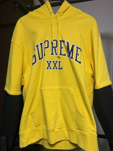 Supreme Water Arc Hooded Sweatshirt "Yellow"