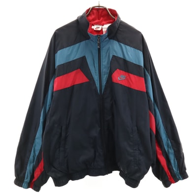 NIKE ナイキ 90s 00s オールド ナイロンジャケット M ブラック