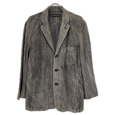 イッセイミヤケメン 14AW ME43FD041 リネン 製品染め テーラード ジャケット 3