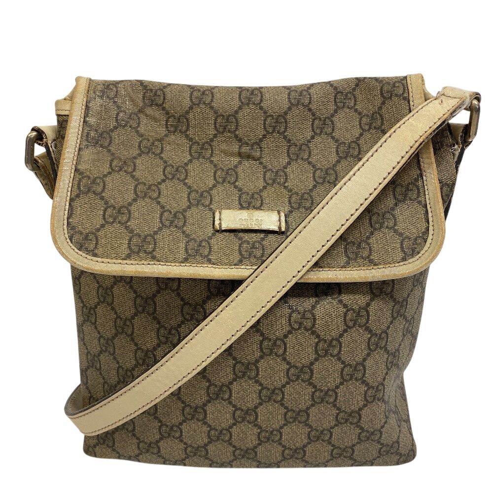 グッチ GUCCI ショルダーバッグ GGスプリーム 223666 ブラウン
